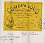 etichetta  CORDIAL UOVO  Anchili  (Oscar Mario Zatta)